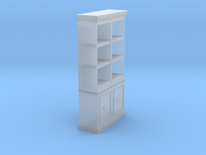 Modern Miniature 1:24 Hallway Furniture in Clear Ultra Fine Detail Plastic