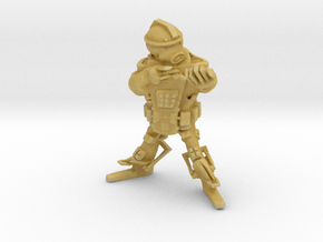Imperial Guardian Weaponry Pose in Tan Fine Detail Plastic