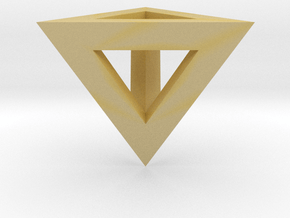 gmtrx v1 lawal skeletal tetrahedron in Tan Fine Detail Plastic