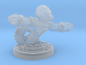 Naga with Claws  28mm in Clear Ultra Fine Detail Plastic