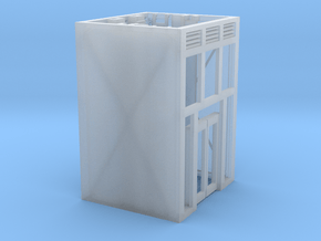 Aufzug Ein- Ausstieg Beton beidseitig in Clear Ultra Fine Detail Plastic