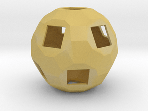 Fidget Great Rhombicosidodecahedron for Cherry MX  in Tan Fine Detail Plastic