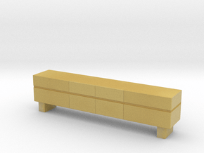 Modern Miniature 1:12 Sideboard in Tan Fine Detail Plastic