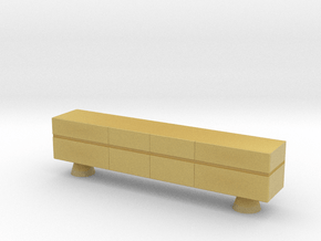 Modern Miniature 1:24 Sideboard in Tan Fine Detail Plastic