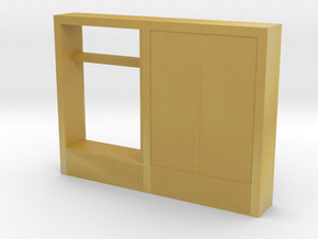 Modern Miniature 1:24 Hallway Furniture in Tan Fine Detail Plastic