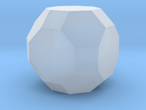 gmtrx solid lawal truncated cuboctahedron   in Clear Ultra Fine Detail Plastic