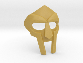 Gladiator Mask in Tan Fine Detail Plastic