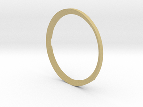 *Proto: Seiko SKX-013 Chapter ring v2 - smooth in Tan Fine Detail Plastic