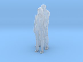 Printle C Couple 430 - 1/87 - wob in Clear Ultra Fine Detail Plastic
