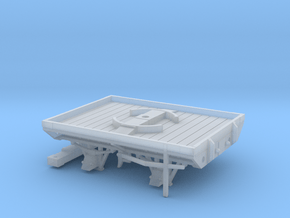 GWR W&L Timber Bolster - 7mm Scale in Clear Ultra Fine Detail Plastic