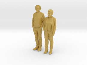 Printle T Couple 2027 - 1/87 - wob in Tan Fine Detail Plastic