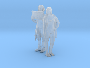 Printle C Couple 2020 - 1/87 - wob in Clear Ultra Fine Detail Plastic