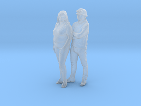 Printle C Couple 2016 - 1/87 - wob in Clear Ultra Fine Detail Plastic