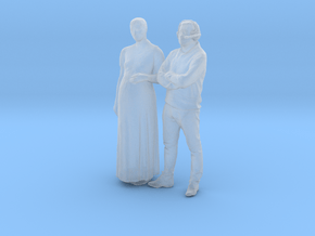 Printle C Couple 2014 - 1/87 - wob in Clear Ultra Fine Detail Plastic