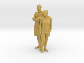 Printle S Couple 070 - 1/48 - wob in Tan Fine Detail Plastic