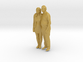 Printle S Couple 079 - 1/48 - wob in Tan Fine Detail Plastic