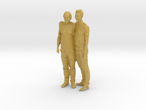 Printle S Couple 084 - 1/48 - wob in Tan Fine Detail Plastic
