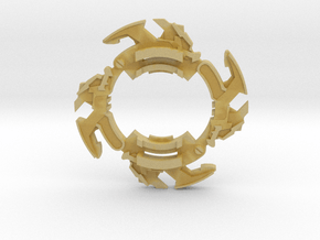 Wolborg 1 attack ring (Reverse Wolf) in Tan Fine Detail Plastic