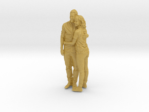 Printle S Couple 085 - 1/48 - wob in Tan Fine Detail Plastic