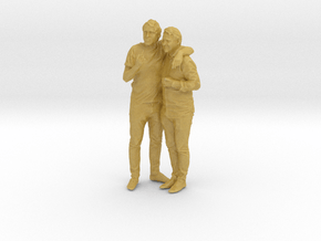 Printle S Couple 086 - 1/48 - wob in Tan Fine Detail Plastic