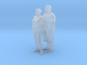 Printle S Couple 101 - 1/48 - wob in Clear Ultra Fine Detail Plastic