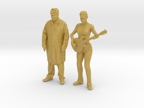 Printle C Couple 1983 - 1/87 - wob in Tan Fine Detail Plastic