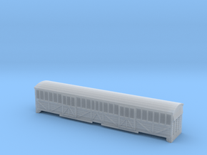 GCR 15 Ton Bogie Fish Van Louvred sides in Clear Ultra Fine Detail Plastic