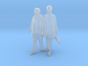 Printle S Couple 155 - 1/48 - wob in Clear Ultra Fine Detail Plastic
