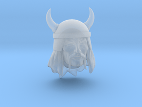 Ice Lord Head VINTAGE in Clear Ultra Fine Detail Plastic