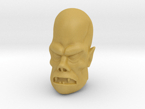 Lord Todd Monster Head VINTAGE in Tan Fine Detail Plastic