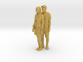 Printle S Couple 221 - 1/48 - wob in Tan Fine Detail Plastic