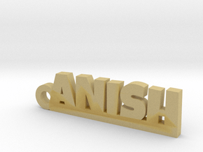 ANISH_keychain_Lucky in Tan Fine Detail Plastic