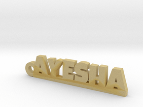 AYESHA_keychain_Lucky in Tan Fine Detail Plastic
