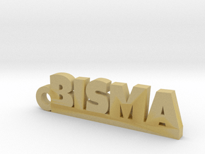 BISMA_keychain_Lucky in Tan Fine Detail Plastic