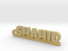 SHAHID_keychain_Lucky in Tan Fine Detail Plastic