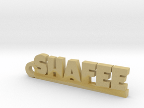 SHAFEE_keychain_Lucky in Tan Fine Detail Plastic