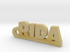 RIDA_keychain_Lucky in Tan Fine Detail Plastic