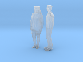 Printle S Couple 280 - 1/48 - wob in Clear Ultra Fine Detail Plastic