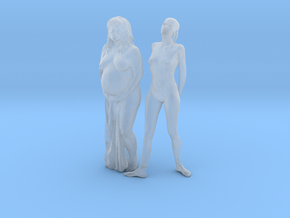 Printle N Couple 510 - 1/87 - wob in Clear Ultra Fine Detail Plastic