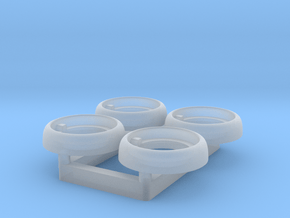 Tamiya Tundra Light Lens - Multiples in Clear Ultra Fine Detail Plastic