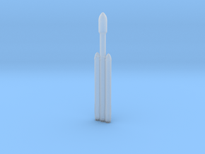 Falcon Heavy - 1:400 in Clear Ultra Fine Detail Plastic