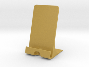 Smartphone Holder in Tan Fine Detail Plastic