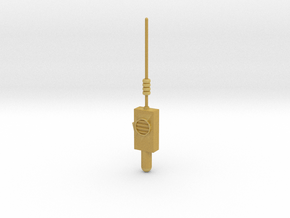 walkie-talkie in Tan Fine Detail Plastic