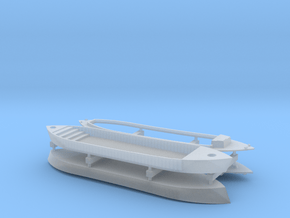 Harbour Barge (2 models) 1/350 in Tan Fine Detail Plastic