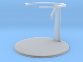 Lugia Chess Piece Stand in Clear Ultra Fine Detail Plastic