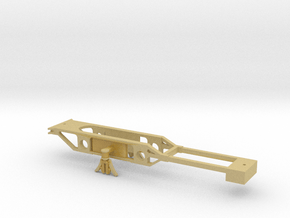 HO LIRR Rapid Transit Engine Chassis in Tan Fine Detail Plastic