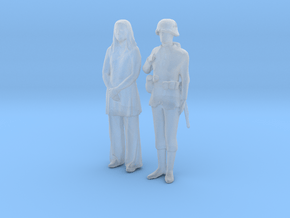 Printle CH Couple 650 - 1/87 - wob in Clear Ultra Fine Detail Plastic