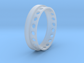 Explorer 1 Thrust Ring in Clear Ultra Fine Detail Plastic