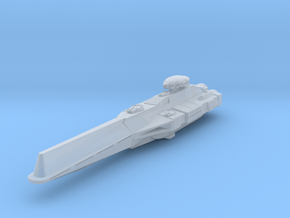 ROBOTTECH-Tristar Cruiser - no Spinal Mount in Clear Ultra Fine Detail Plastic