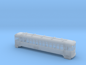 Ho Scale TARS Brill Streetcar in Clear Ultra Fine Detail Plastic